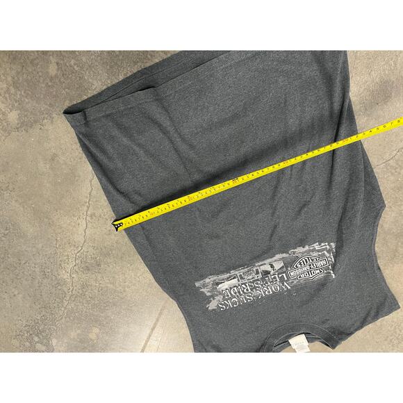 Vintage Harley Davidson Logo at Pete’s beach‎ Florida XL Tank Top - Picture 3 of 6